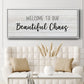 Beautiful Chaos - Floater Framed Canvas Print