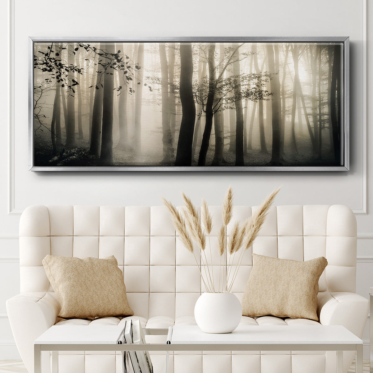 Light is Always There - Floater Framed Canvas Print