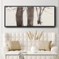 Under the Winter Tree II - Floater Framed Canvas Print