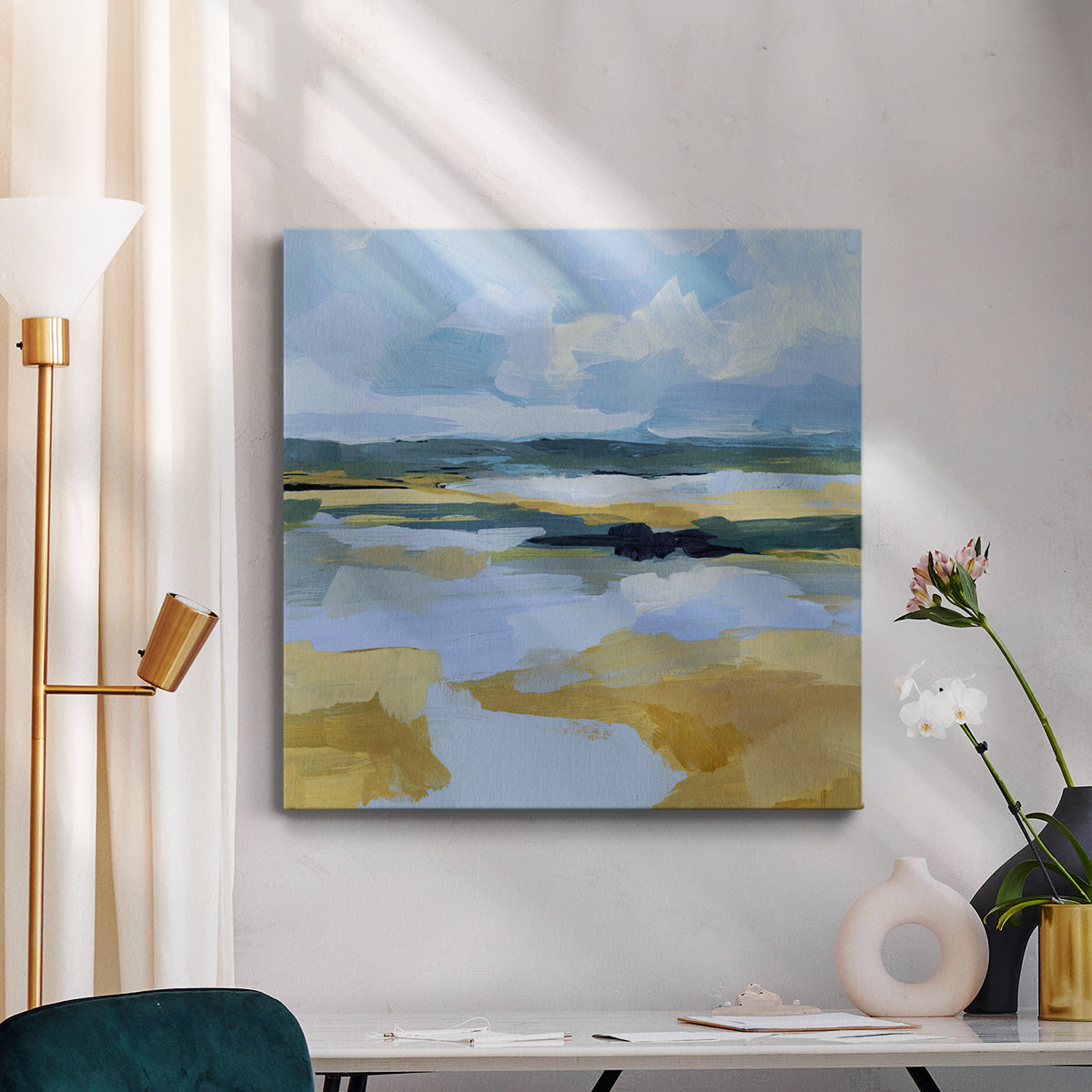 Seaside Mire II - Canvas Art Print