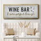 Champagne Lounge - Floater Framed Canvas Print