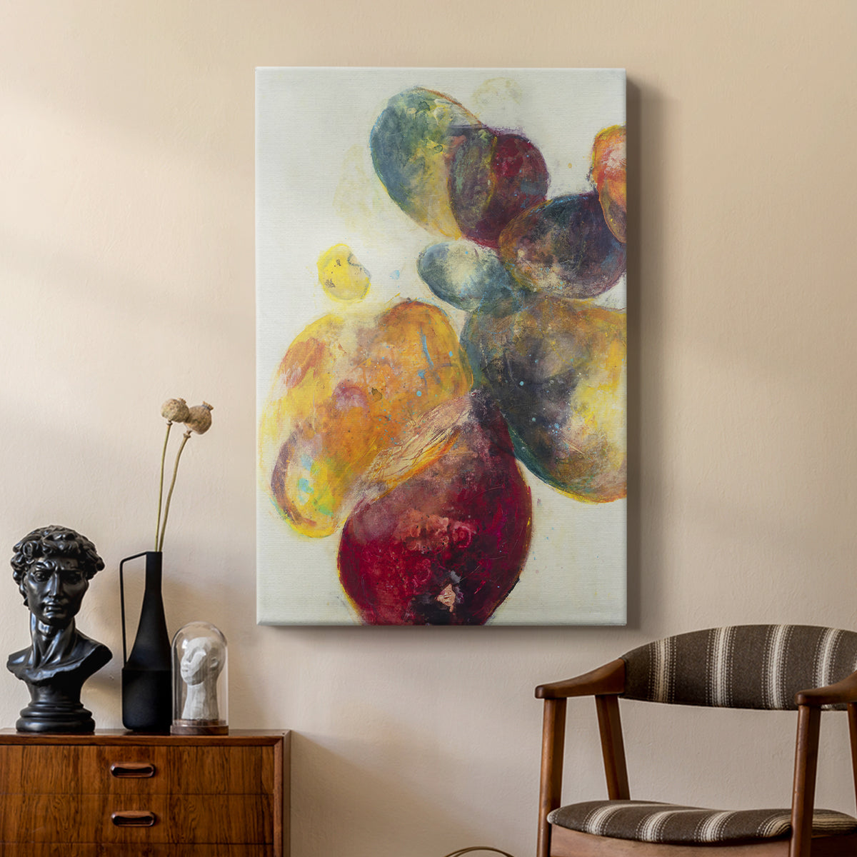 Earthy Fragments II - Canvas Art Print