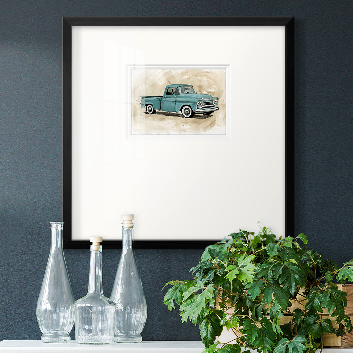 Pickup III Premium Framed Print Double Matboard