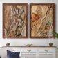 Tree Texture Triptych I - Premium Framed Canvas 2 Piece Set - Ready to Hang