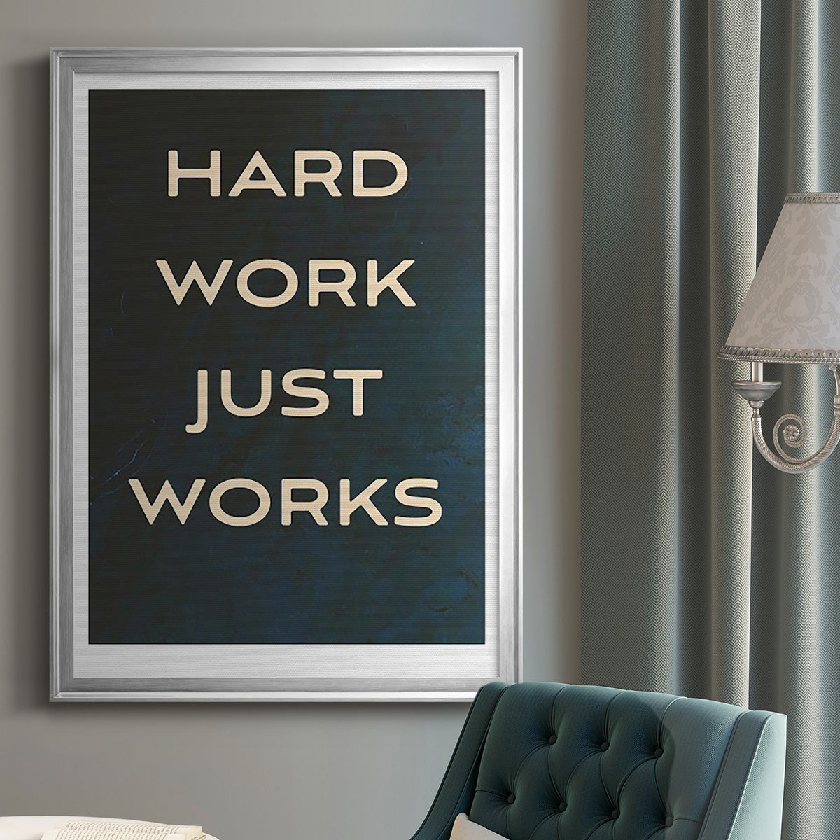 Bro-Inspo I - Modern Framed Canvas Print
