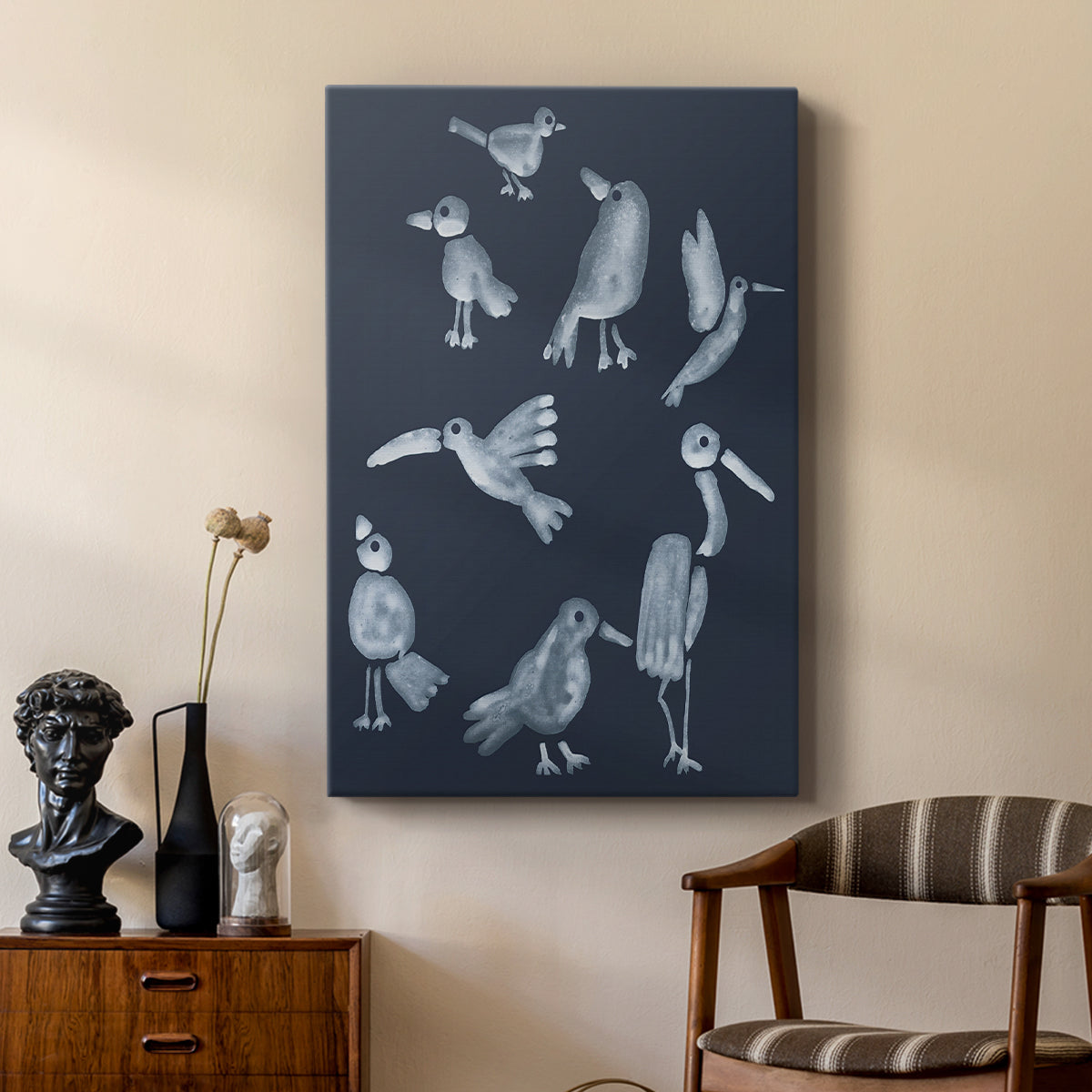 Flock II - Canvas Art Print
