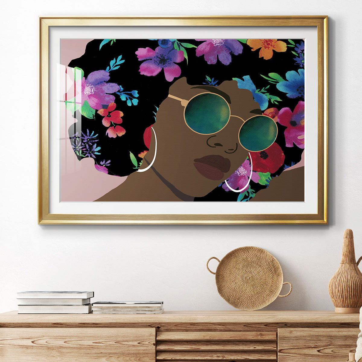 Butterfly Diva II Premium Framed Print - Ready to Hang