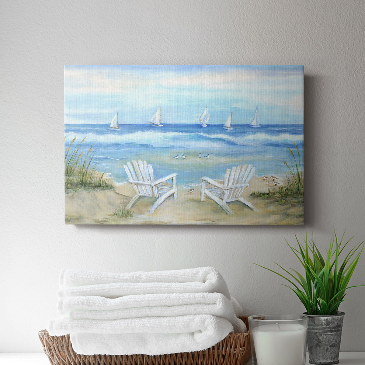 Seaside Escape - Canvas Art Print