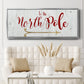 North Pole - Floater Framed Canvas Print