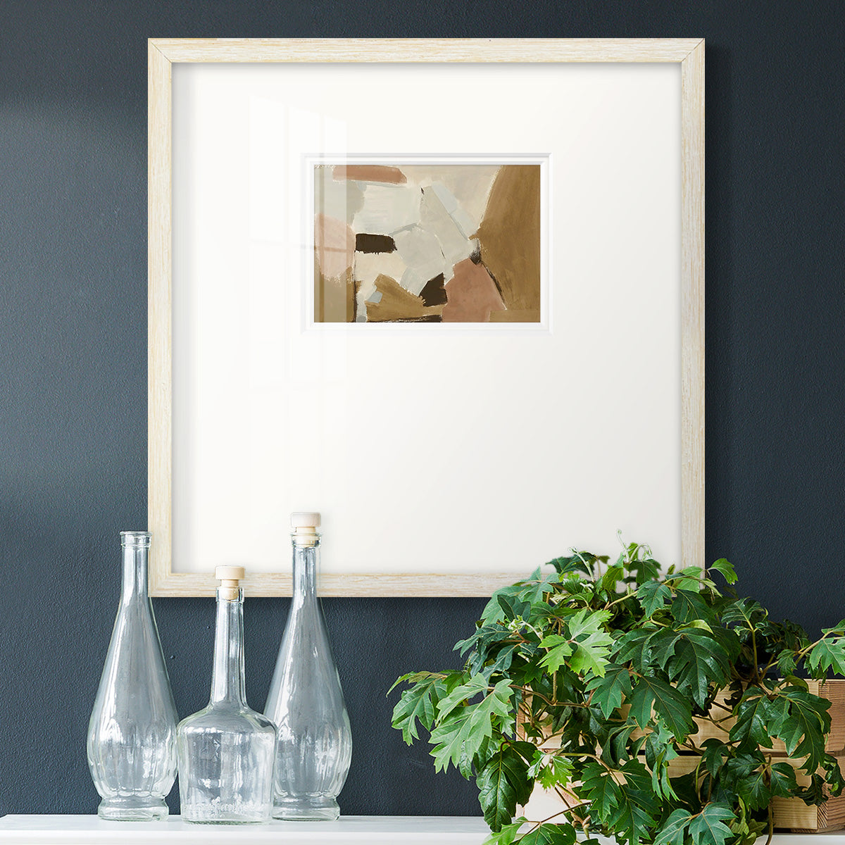 Almondine I Premium Framed Print Double Matboard