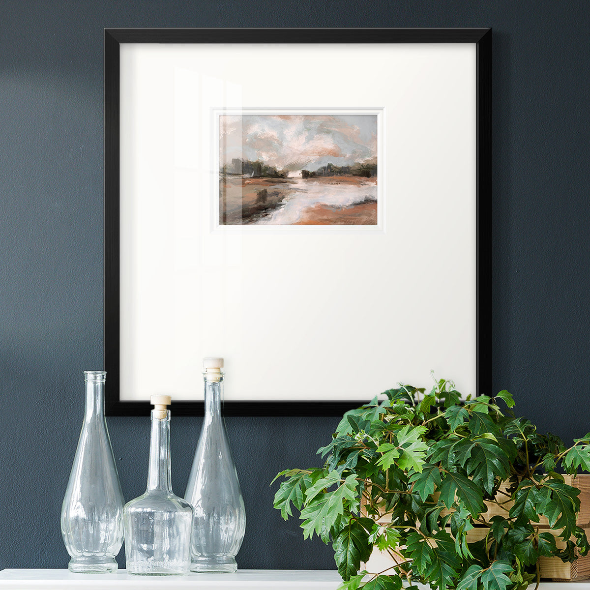 South Pond Premium Framed Print Double Matboard