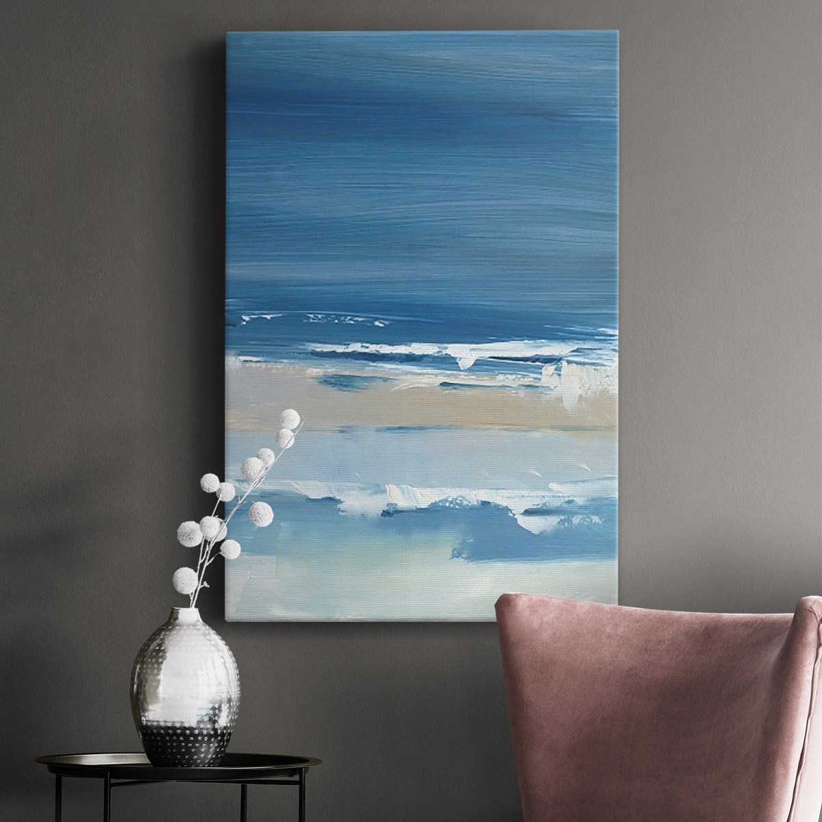 Coastal Colors II Premium Gallery Wrapped Canvas - Ready to Hang