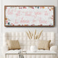 Done In Love - Floater Framed Canvas Print