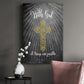 With God Gold Premium Gallery Wrapped Canvas - Ready to Hang