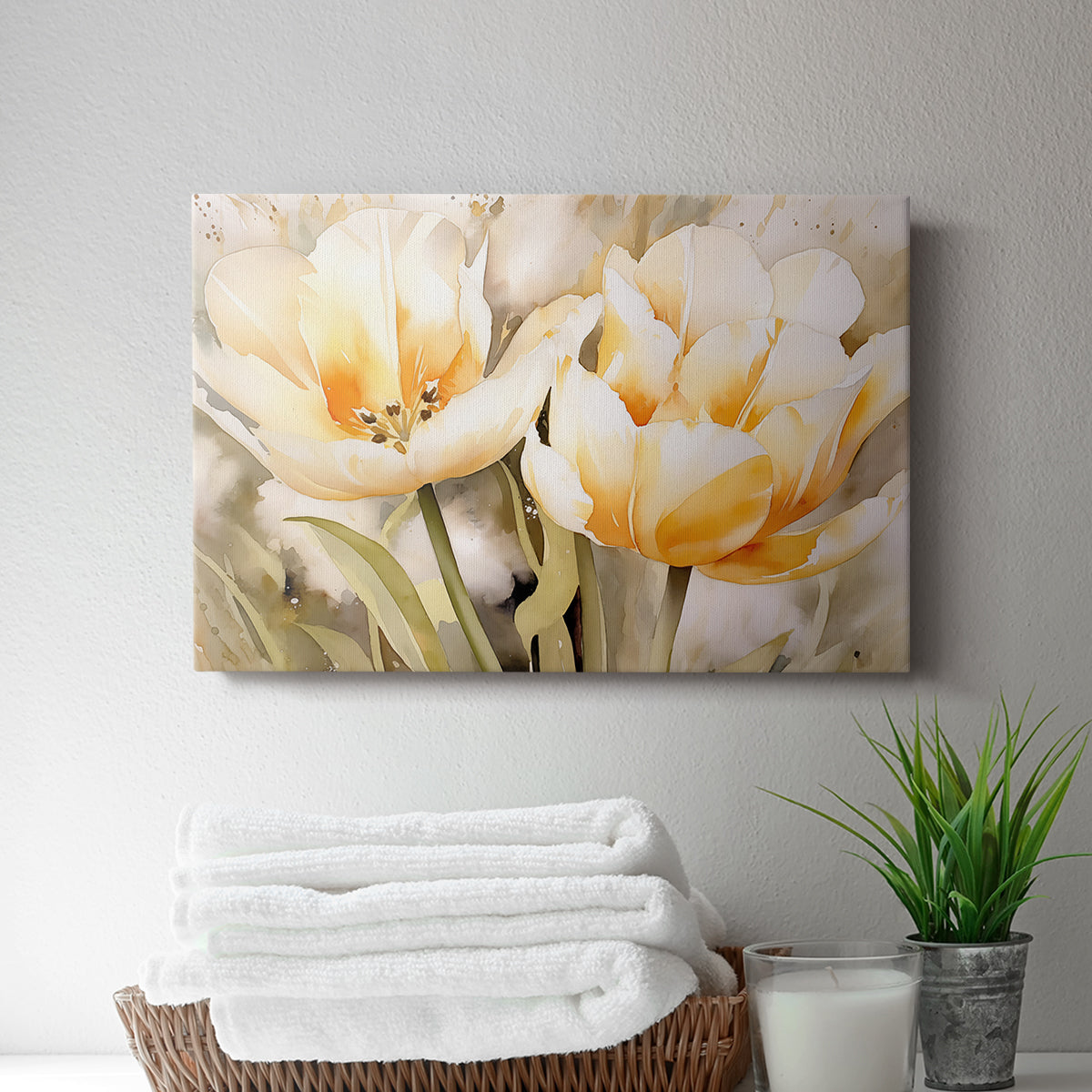 Floral Watercolor XXVI - Canvas Art Print