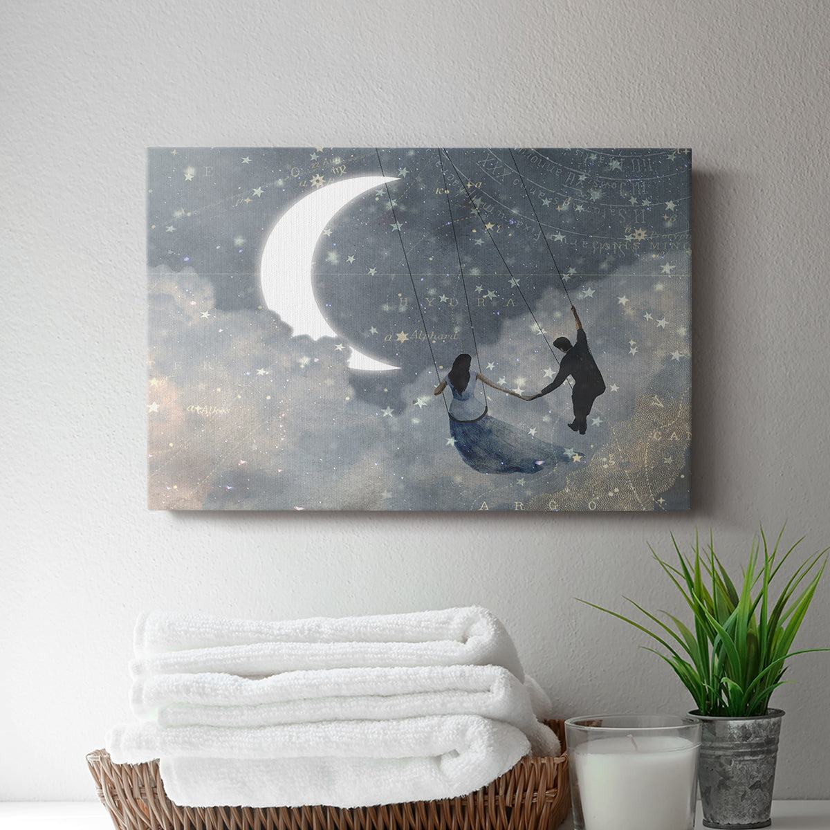 Celestial Love I - Canvas Art Print