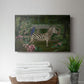 Zebra In Conservatory - Canvas Art Print