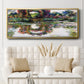 Rose Flowered Arches at Giverny, 1913 - Floater Framed Canvas Print