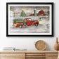 Making Christmas Memories - Modern Framed Art Print