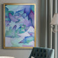 Fallen Leaves - Modern Framed Canvas Print