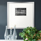 Faith Family Football Premium Framed Print Double Matboard