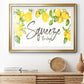 Lemon Squeeze Premium Framed Print - Ready to Hang