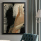 Baked Paintstrokes I - Modern Framed Canvas Print