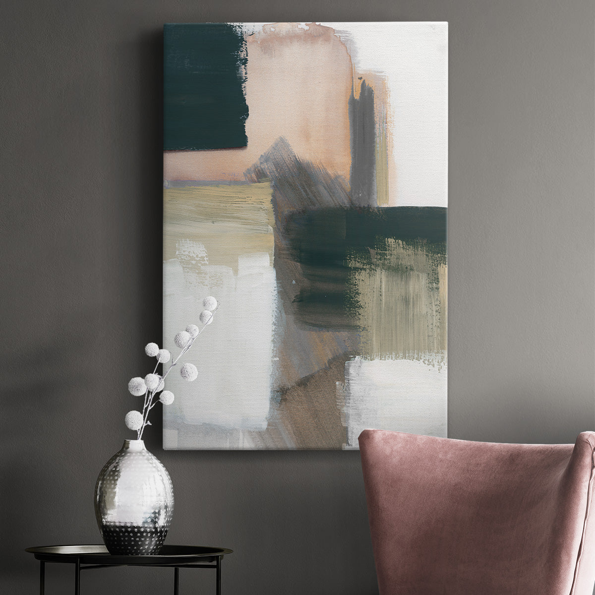 Marble Block Symmetry III - Canvas Art Print