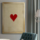 Small Heart - Modern Framed Canvas Print