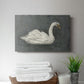 White Swan/Black Swan II - Canvas Art Print