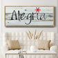 Alegria - Floater Framed Canvas Print
