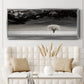 Solitary Tree - Floater Framed Canvas Print