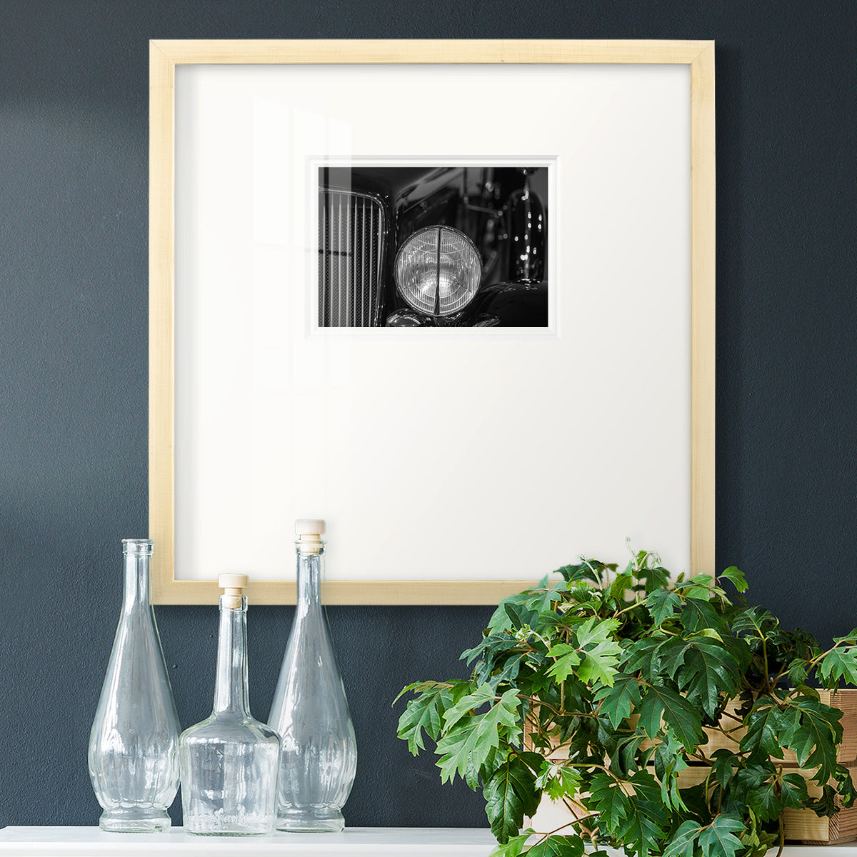 Vroom III- Premium Framed Print Double Matboard