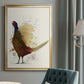 Pheasant Splash 8 - Modern Framed Canvas Print