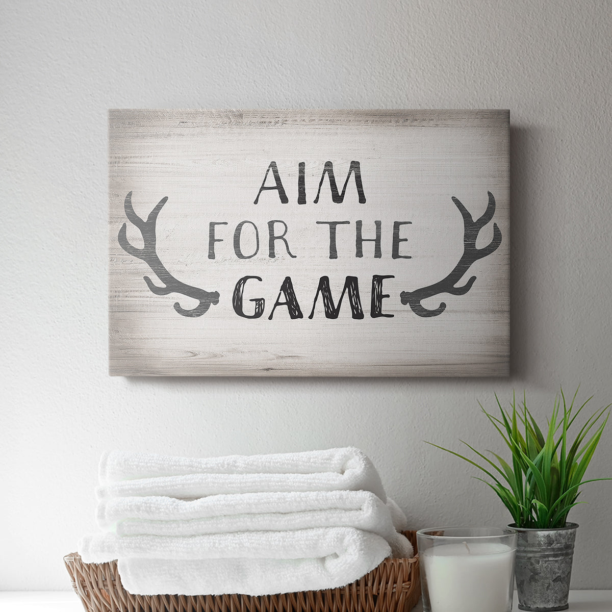 Aim Game - Canvas Art Print