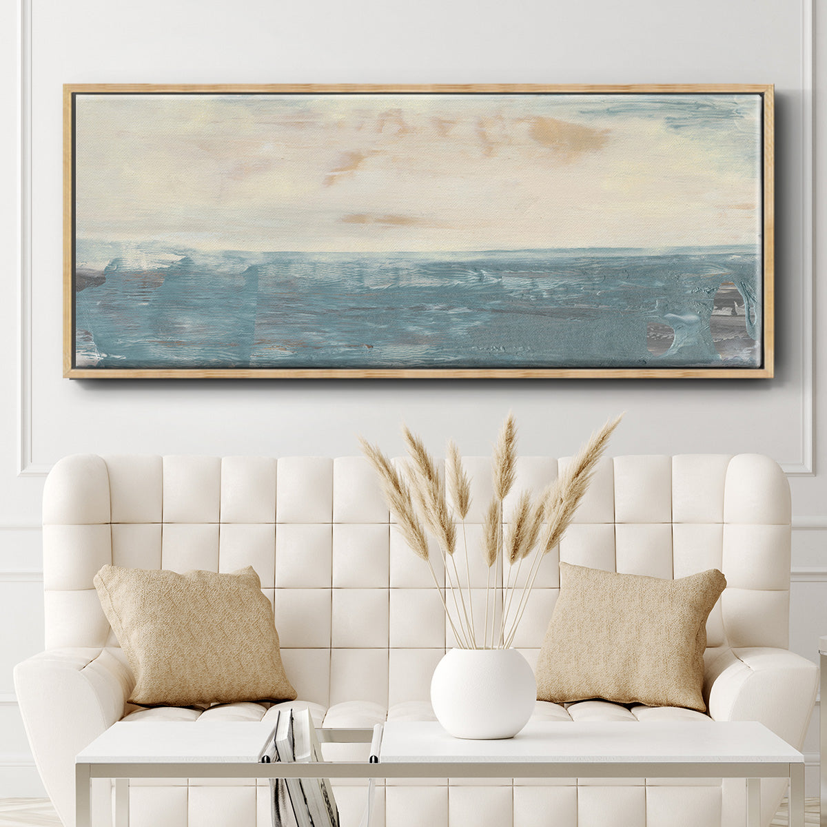 Peace and Calm III - Floater Framed Canvas Print