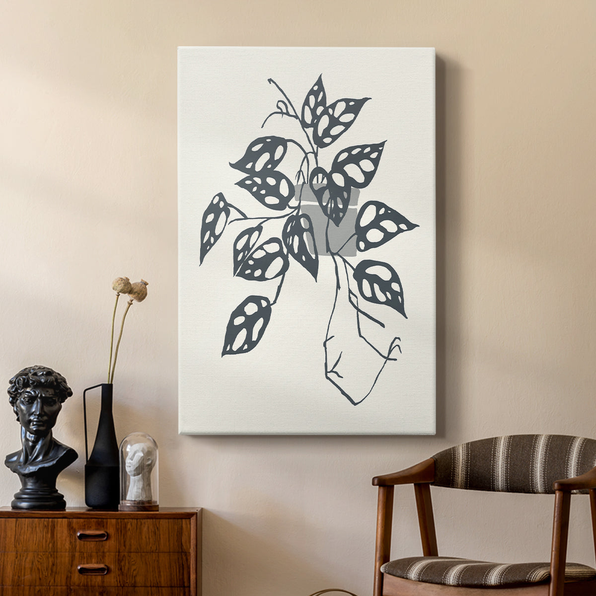 Growing Leaves III - Canvas Art Print