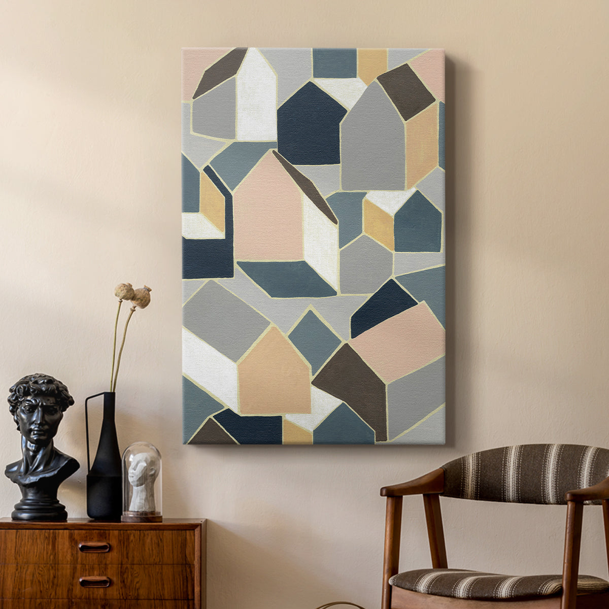 Dream House II - Canvas Art Print