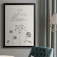 Let Love Bloom - Modern Framed Canvas Print