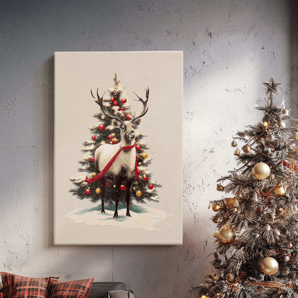 Dawn of Sugar Midwinter - Canvas Art Print