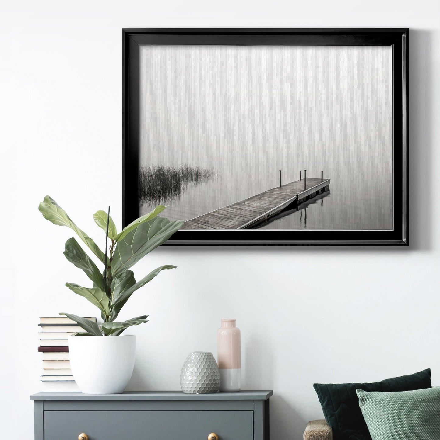 Morning Mist Premium Classic Framed Canvas - Ready to Hang