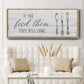 If You Feed Them - Floater Framed Canvas Print