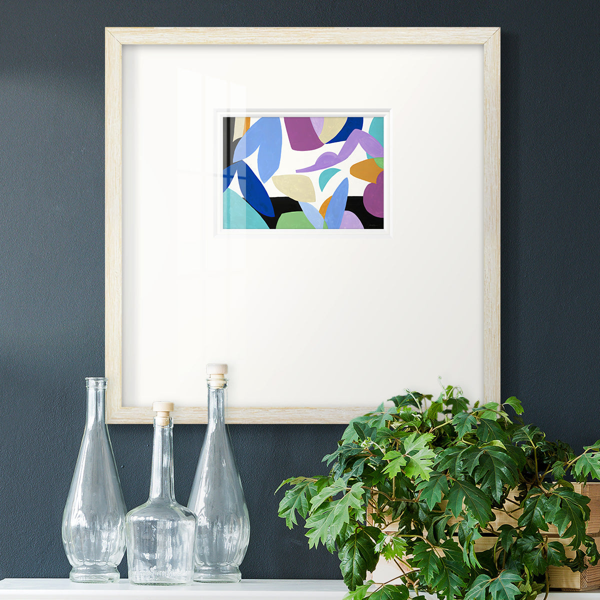 Ode to Matisse II- Premium Framed Print Double Matboard