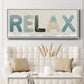 Relax Your Body - Floater Framed Canvas Print