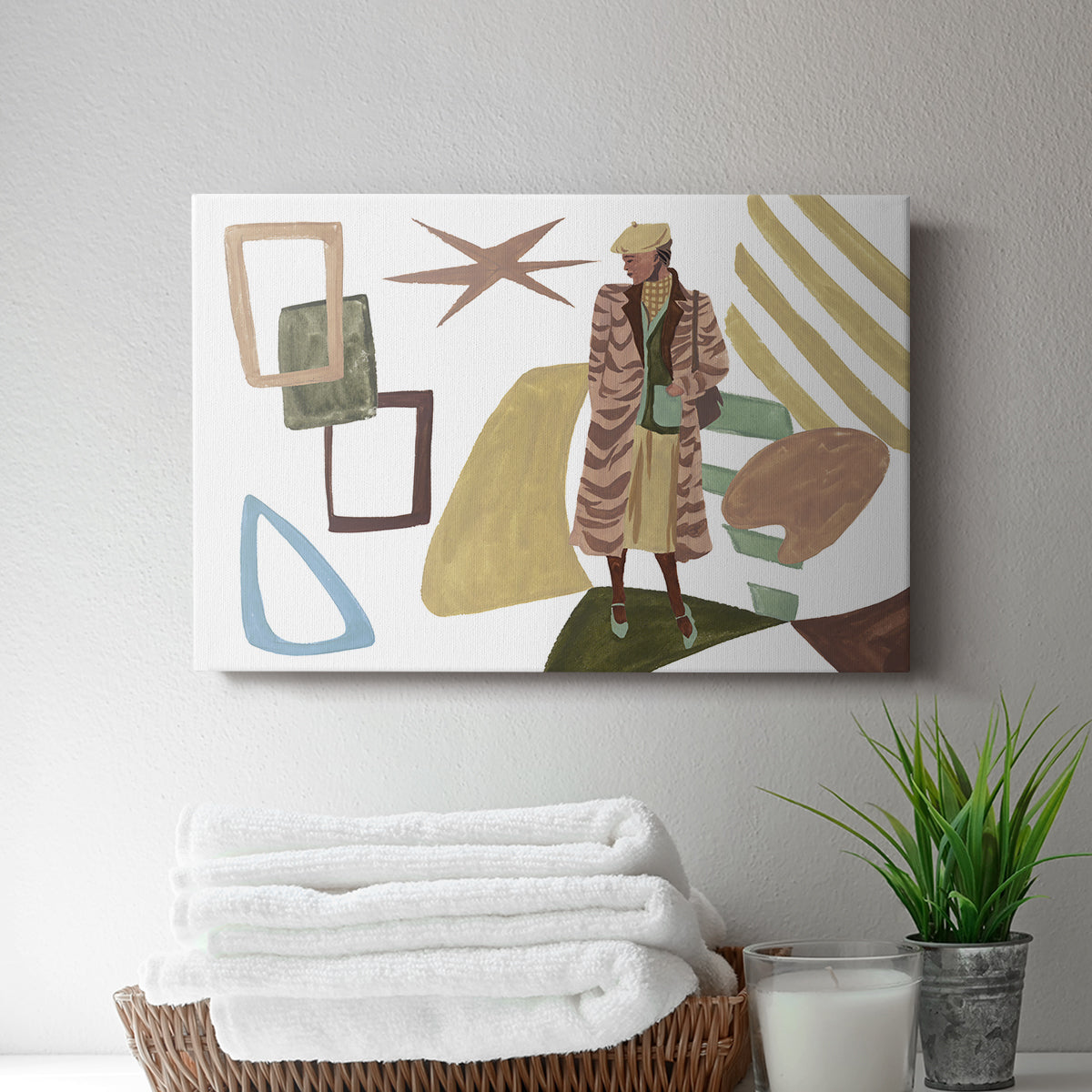 Vintage Vibes I - Canvas Art Print