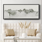 Scenic Scribble I - Floater Framed Canvas Print