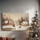 Snow of Gilded Blessing - Canvas Art Print