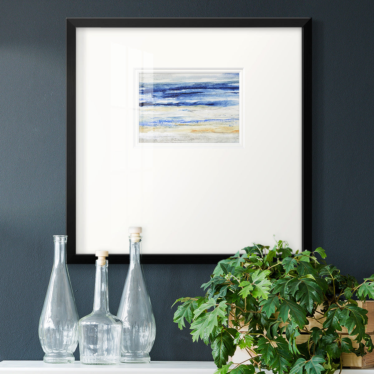 Choppy Seas II Premium Framed Print Double Matboard