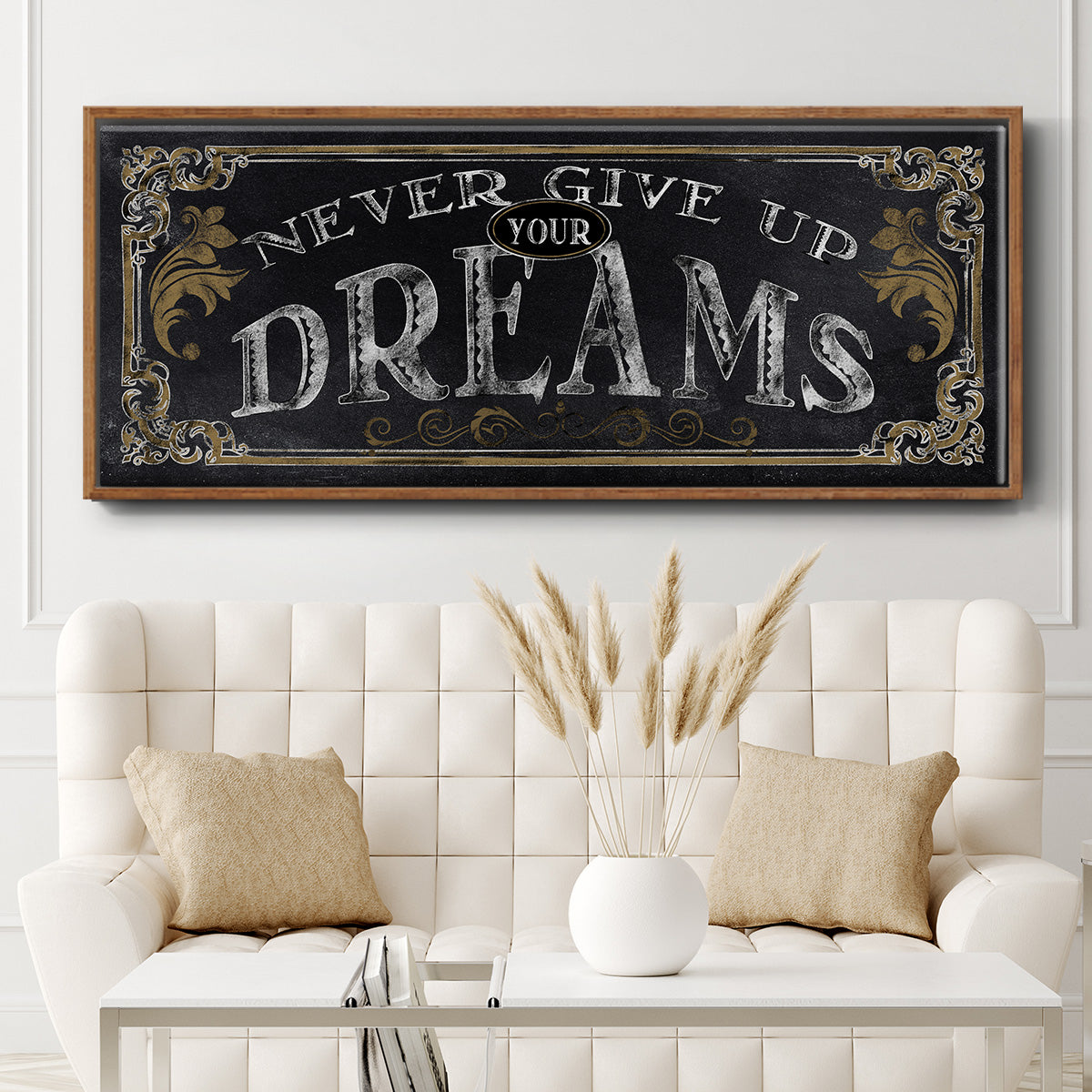 Dreams - Floater Framed Canvas Print
