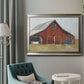 Rustic Red Barn I Premium Framed Canvas- Ready to Hang